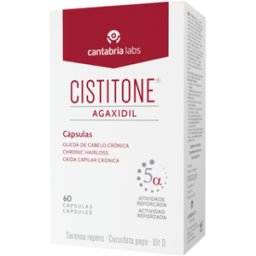 Cápsulas Queda de Cabelo Cistitone Agaxidil 60 cápsulas