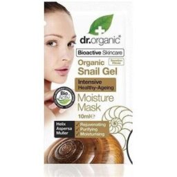Dr. Organic Máscara facial com Baba de Caracol 10ml