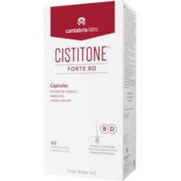 Cápsulas Queda de Cabelo Cistitone Forte BD 60 cápsulas