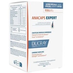 Ducray Cápsulas Queda Cabelo Crónica Anacaps Expert 90 cápsulas