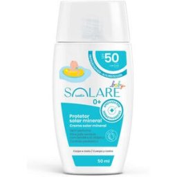 Solare Wells Protetor Solar Mineral Corpo e Rosto SPF 50 50 ml
