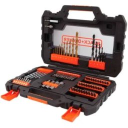 Black & Decker Conjunto 76 Peças P/ Furar e Aparafusar Black Decker A7231-XJ