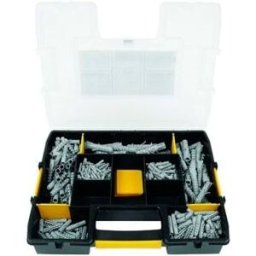 Conjunto 395 Peças de Buchas de Nylon Dewalt DFMNP395