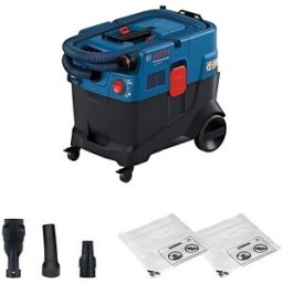 Bosch Professional Aspirador GAS 400 com Mangueira Antiestática 4m,1 Filtro,Saco Pó
