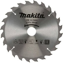 Makita Disco Serra Circular 210 x 30 mm 24D D-72291