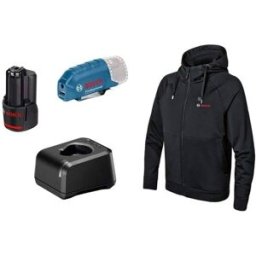 Camisola Térmica c/ Capuz M 12V 2.0Ah Bosch GHH 12+18V XA
