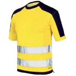 T-Shirt Bicolor Amarelo / Azul Industrial Starter 08186048