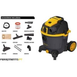 Aspirador Sólidos e Líquidos 1600W 39 l/s Stanley SXVC35PTDE