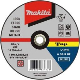 Disco de Corte Para Metal 150x3,2x22,23mm Makita P-52928