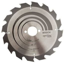 Disco de Serra Circular Madeira Óptica 190mm 30D Bosch 2608641184