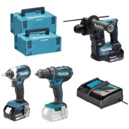 Kit 3 Máquinas 18V DHR171Z + DHP482Z + DTD153Z Makita DHR171PRO2