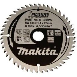Disco de Serra 136/20/48D p/ Laminados Makita B-33825