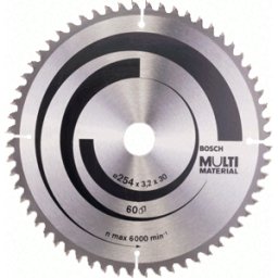 Disco de serra circular 254x30mm 60D Optiline Wood Bosch 2608640449