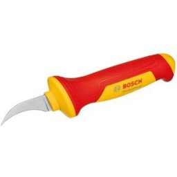 Bosch Professional Faca Descarnar Fio Isolada VDE com Lâmina Curva em Aço S2