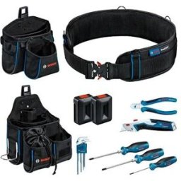 Kit 2x Bolsa GWT + Cinto 93 + Ferramentas Bosch 1600A02H5C