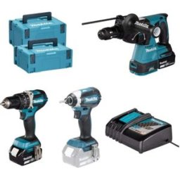 Kit Combo 18V DHR243Z + DHP484Z + DTD153Z Makita DHR243PRO1