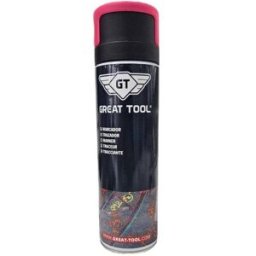 Spray Marcador Fluorescente Roxo 500ml Great Tool GTQUPI50FUC