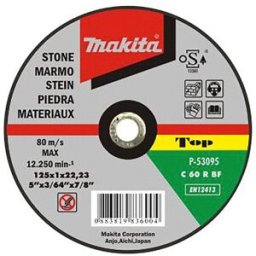 Disco De Corte 125mm Para Pedra Makita P-53095