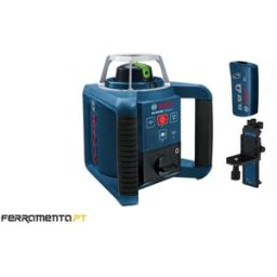 Nível Laser Giratório 300m Verde Bosch GRL 300 HVG + RC1 + WM4