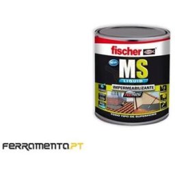 Impermeabilizante MS LIQUID Cinzento 1Kg Fischer 534615
