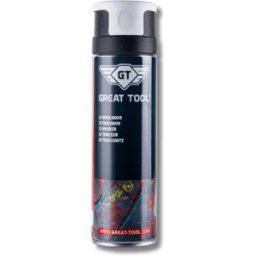 Spray Marcador Fluorescente Branco 500ml Great Tool GTQUPI50BRA