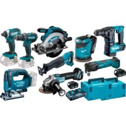 Kit Combo de 9 Máquinas 18V Profissional Makita DDF482PRO13