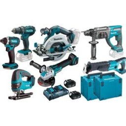 Kit Combo de 7 Máquinas 18V Profissional Makita DDF482PRO9
