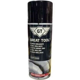 Spray Protetor Zinco Brilhante Great tools QUPI400BR