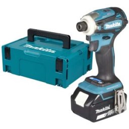 Aparafusadora de Impacto 180Nm 18V BL Makita DTD172ZJ