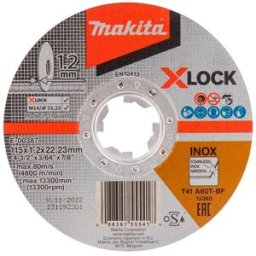 Disco de Corte Fino X-Lock 115 mm Makita E-00387