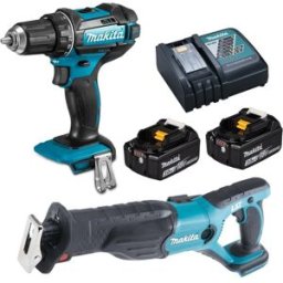 Serra Sabre DJR186Z + Berbequim 18V DHP482Z Makita DHP482PRO4