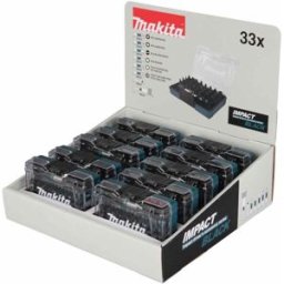 Set de 10x Jogos de Bits Impact Black 33 PCS Makita E-12441-10