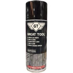 Spray Protetor Zinco Luz Mate Great tool QUPI400MA