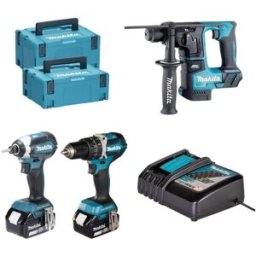 Kit Combo 18V DHP484Z + DTD153Z + DHR171Z Makita DHP484PRO8