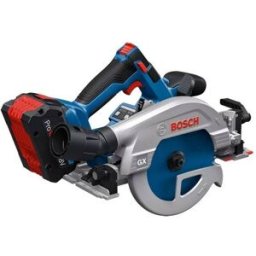 Bosch Professional Serra Circular sem Fio GKS 18V-57-2 GX com Calha e Guia de Corte Transversal FSN X,Calha Paralela, Disco Expert Madeira 36 Dentes