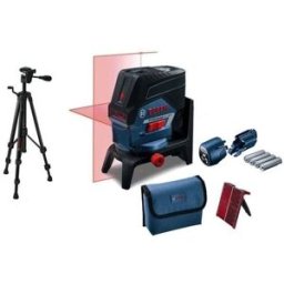 Nível Laser de linha Bosch GCL 2-50 C + RM2 + AA1 + BT 150 Professional