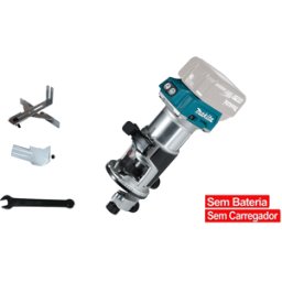 Tupia Multifunções 6 e 8 mm 18V Makita DRT50Z