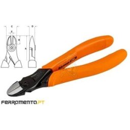Alicate de Corte Lateral Maxilas Finas 125mm Bahco 2101D-125
