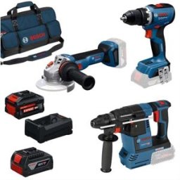 Kit 3 Ferramentas + 2 Baterias Bosch 0615A500AJ