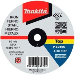 Disco de Corte 230x2,0x22,23mm Makita P-52233