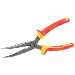 Alicate Ponta Curva 200mm Isolado 1000V Stanley 0-84-008