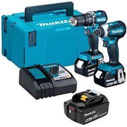 Kit Combo Máquinas 18V DHP487 + DTD153 Makita MKDLX2460T3J