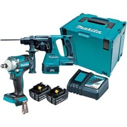 Kit Combo Máquinas 18V DHR242Z + DTW300Z Makita DLX2372TJ