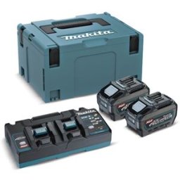 Kit Fonte Alimentação XGT 2 x 5AH + Makita DC40RB (MAKPAC)