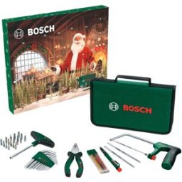 Calendário do Advento - Jogo Ferramentas Bosch 1600A039HD