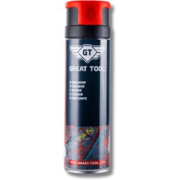 Spray Marcador Fluorescente Vermelho 500ml Great Tool GTQUPI50VER