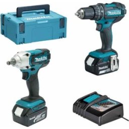 Berbequim DHP482Z + Chave de Impacto DHP482Z Makita DHP482PRO3