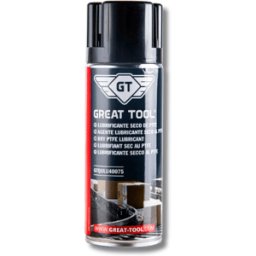 Spray Lubrificante Seco de PTFE 400ml Great Tool QULU40075
