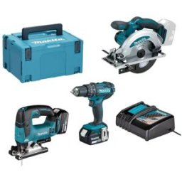 Kit Combo 18V DJV182Z + DHP482Z + DSS610Z Makita DHP482PRO14
