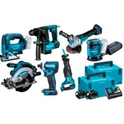 Kit Combo de 7 Máquinas 18V Profissional Makita DHR171PRO12